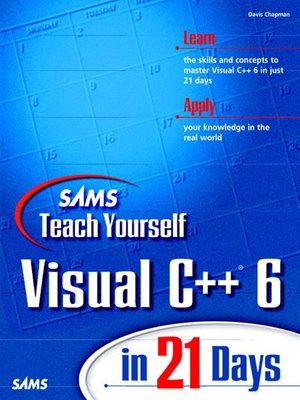 cover image of Sams Teach Yourself Visual C++&#174; 6 in 21 Days